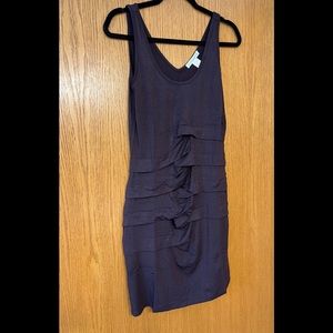 Marste Mini Ruched Tank dress -color Iris